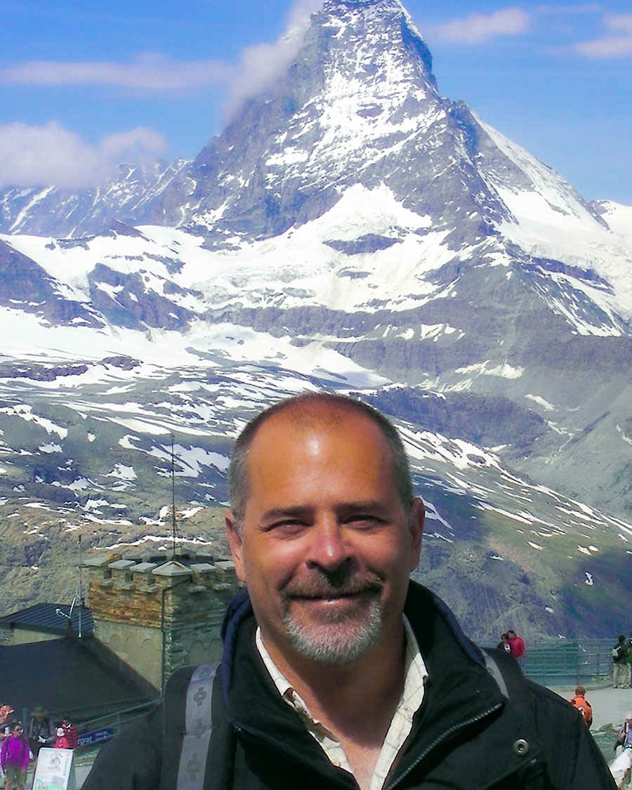 Bryan at the Matterhorn